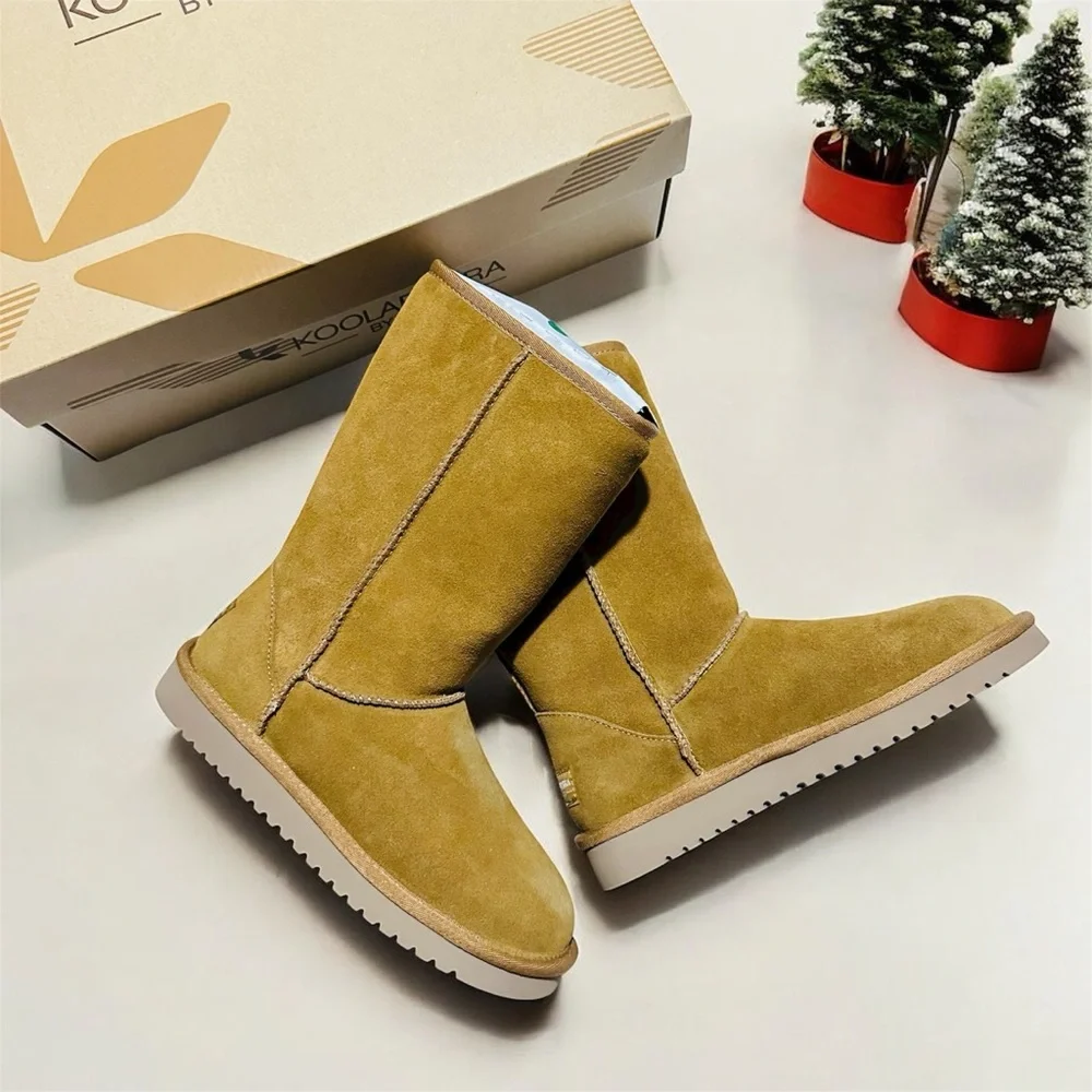 Koolaburra UGG Womens Koola Tall Boot Color Chesnut, Size 5 NEW